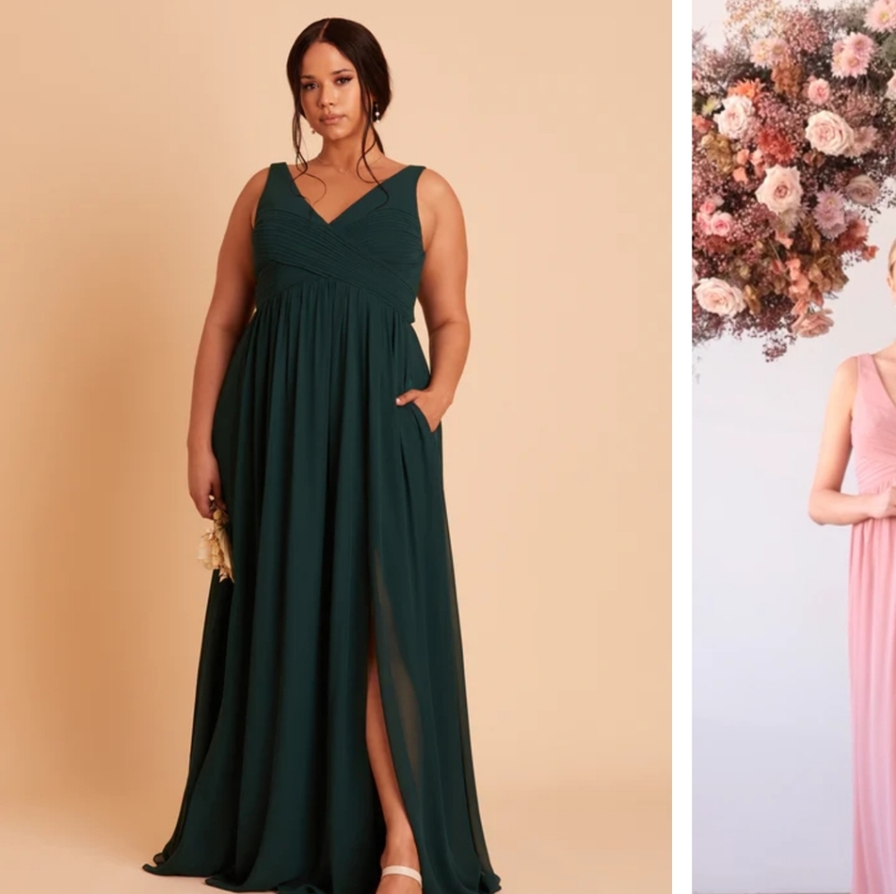 Birdy Grey Laurie Curve Dress - Emerald